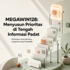 MEGAWIN128: Menyusun Prioritas di Tengah Informasi Padat