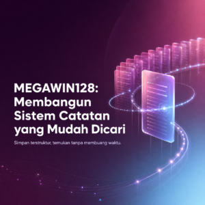 MEGAWIN128: Membangun Sistem Catatan yang Mudah Dicari